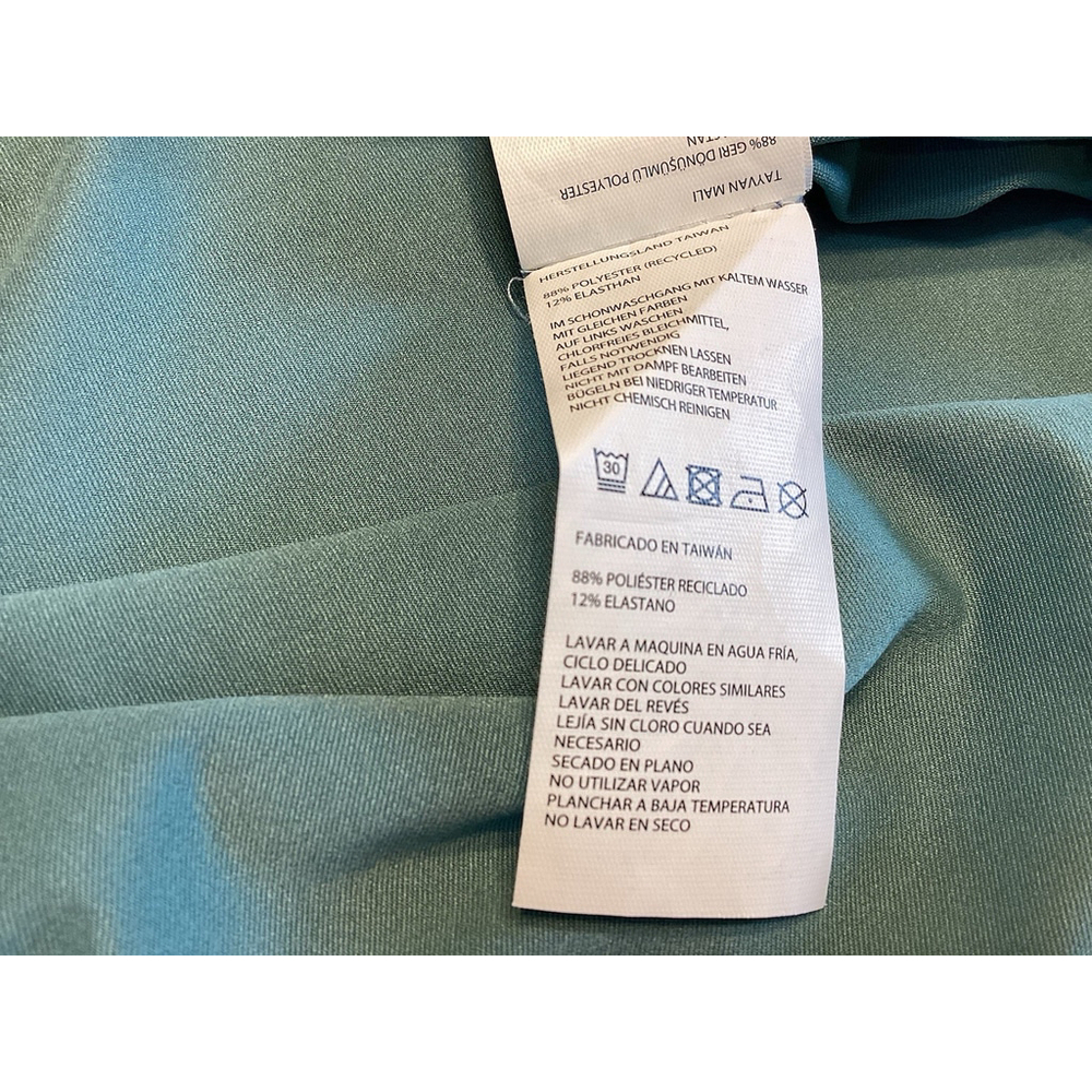 Prana Emerald Lake Dress Sz L Green Activewear Stretch Knit Gorpcore Comfort EUC - Picture 10 of 11
